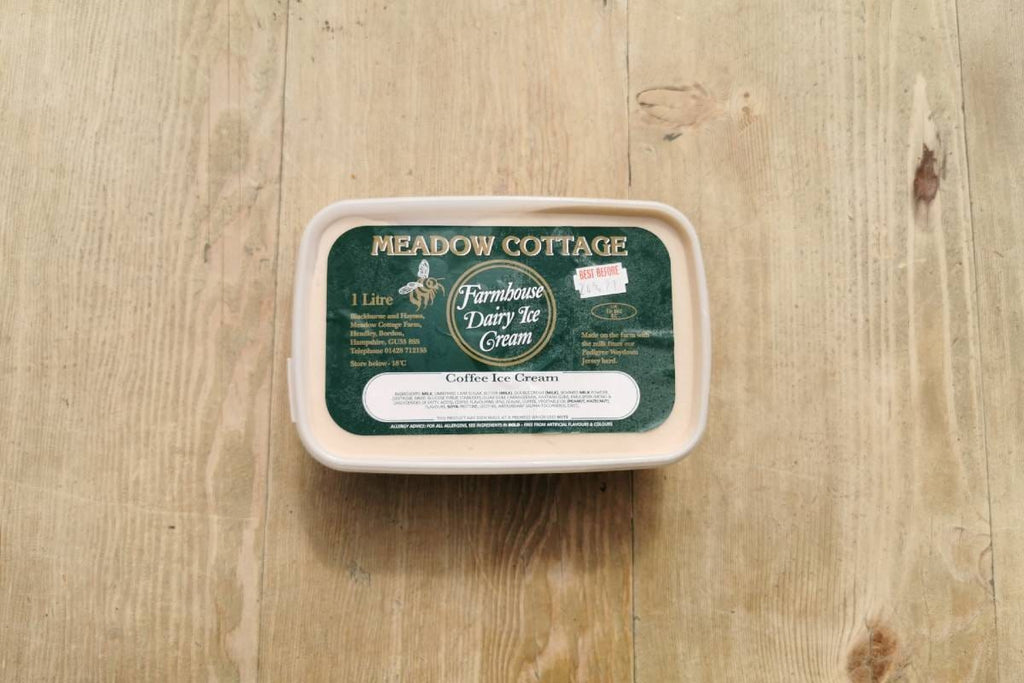 Meadow Cottage Coffee Ice Cream 1lt - Applegarth Online Farmshop